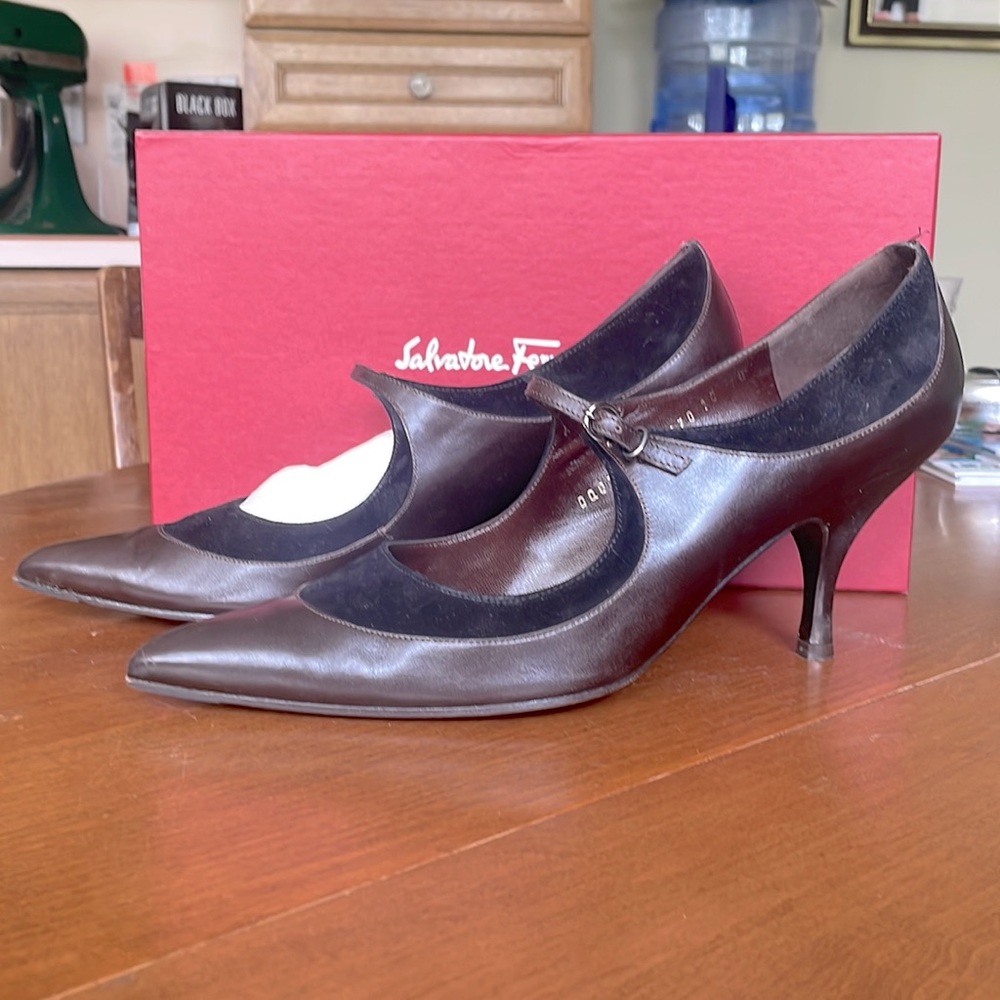 Salvatore Ferragamo Trois heels